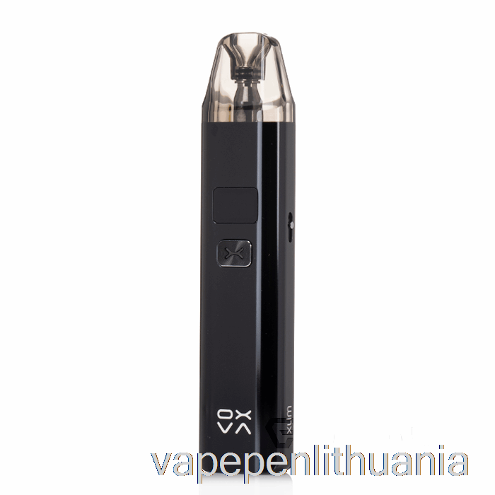 Oxva Xlim V2 25w Pod System Blizgus Juodas Vape Skystis